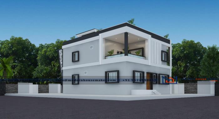 Desain rumah luas tanah 72 96