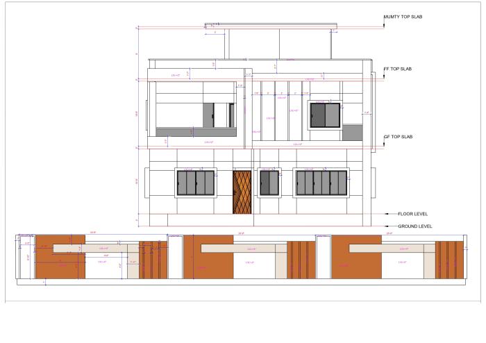 Desain rumah luas tanah 72 96