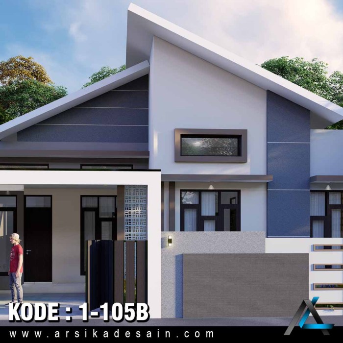 Desain rumah luas tanah 125