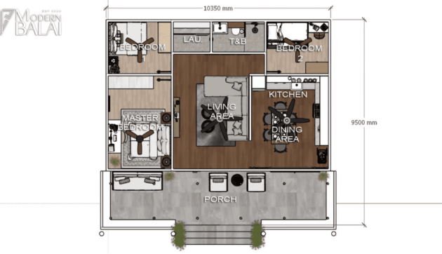 Desain Rumah LB 90m2 Panduan Lengkap