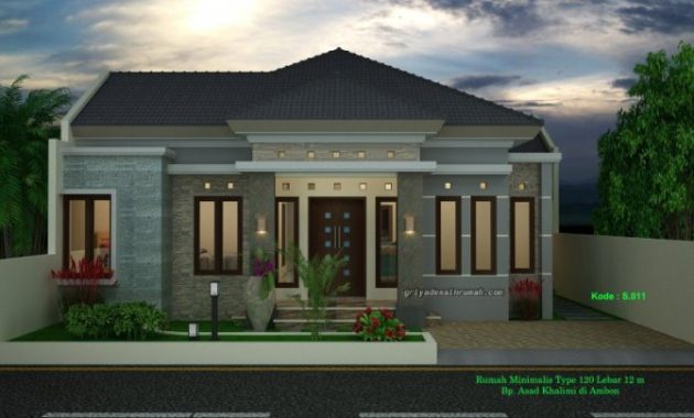 Desain Rumah LT 120m2 Panduan Lengkap