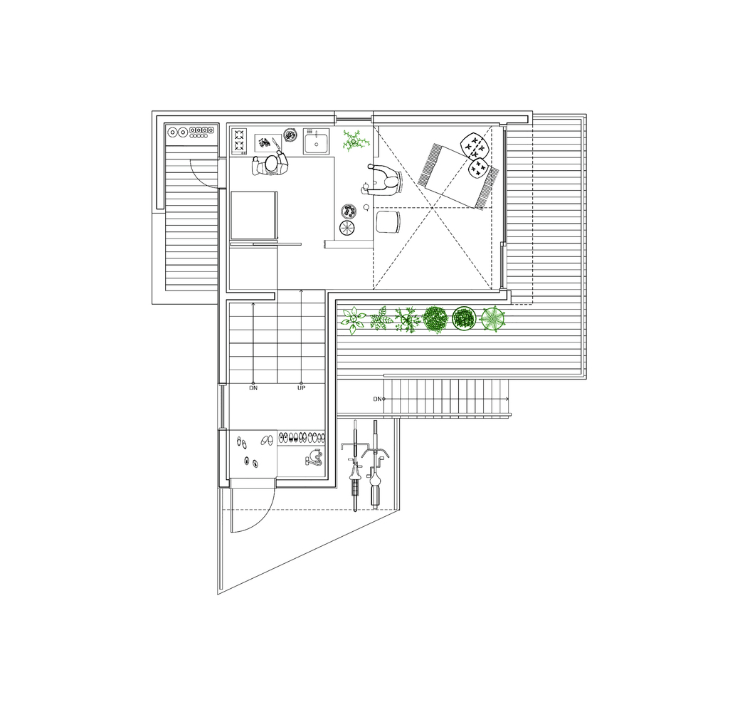 Desain rumah luas tanah 50 m2