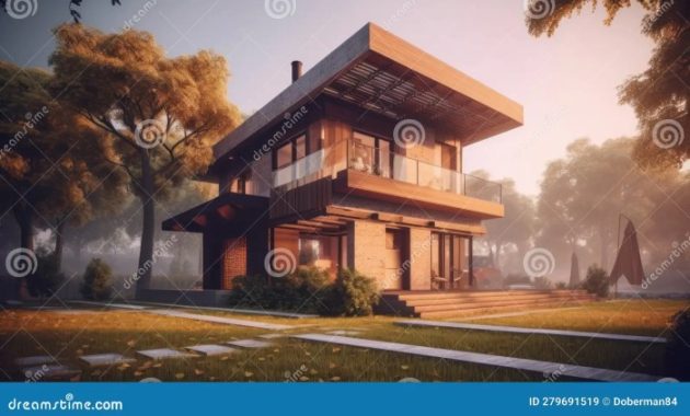 Desain Rumah Minimalis 2 Lantai Genteng Biasa