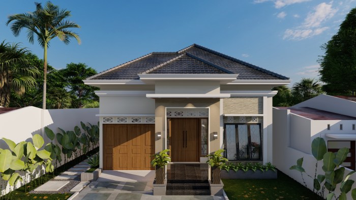 Desain rumah lantai 2 6x6