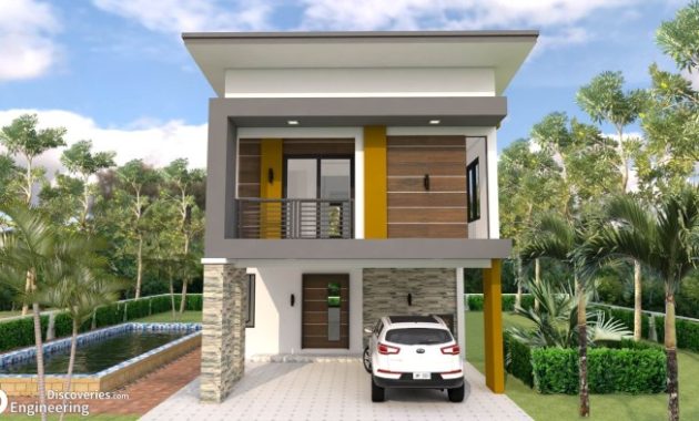 Desain Rumah Luas 75 Meter 2 Lantai