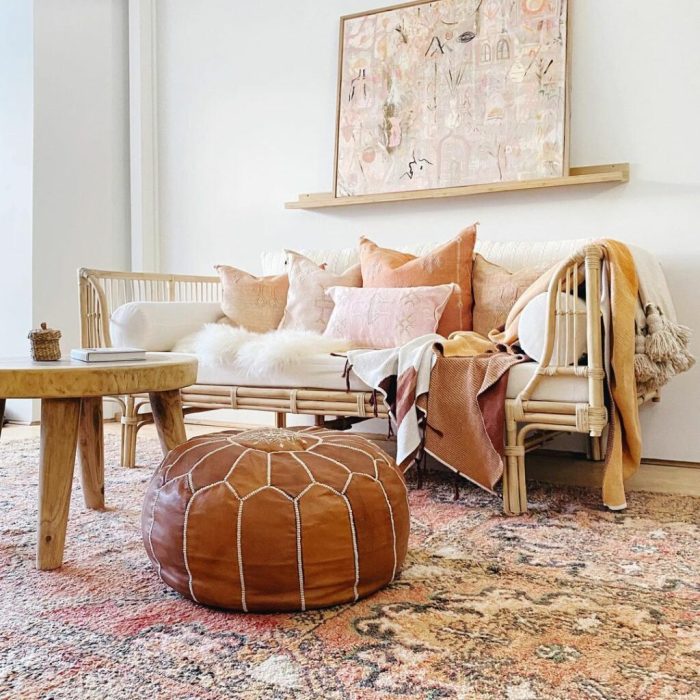 Boho stil wohnzimmer