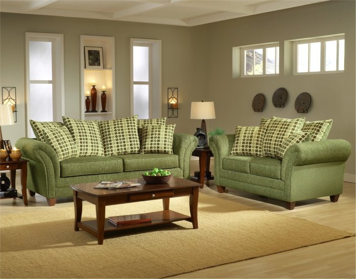 Sofa green living room ideas sofas couch style emerald decor navy decorating article apartment modern rooms designs prediction apartmenttherapy velvet