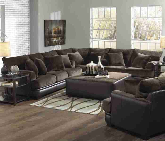 Couches sofas sectional whites rugs marron redecorar concepts fashionable decoratedlife walls eathappyproject cozylittlehouse